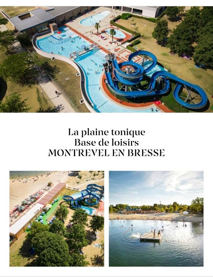 Bulles Etoilees Appartement Avec Jacuzzi Prive Montrevel-en-Bresse Ngoại thất bức ảnh
